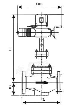 ZRQM智能電動(dòng)調(diào)節(jié)閥結(jié)構(gòu)圖